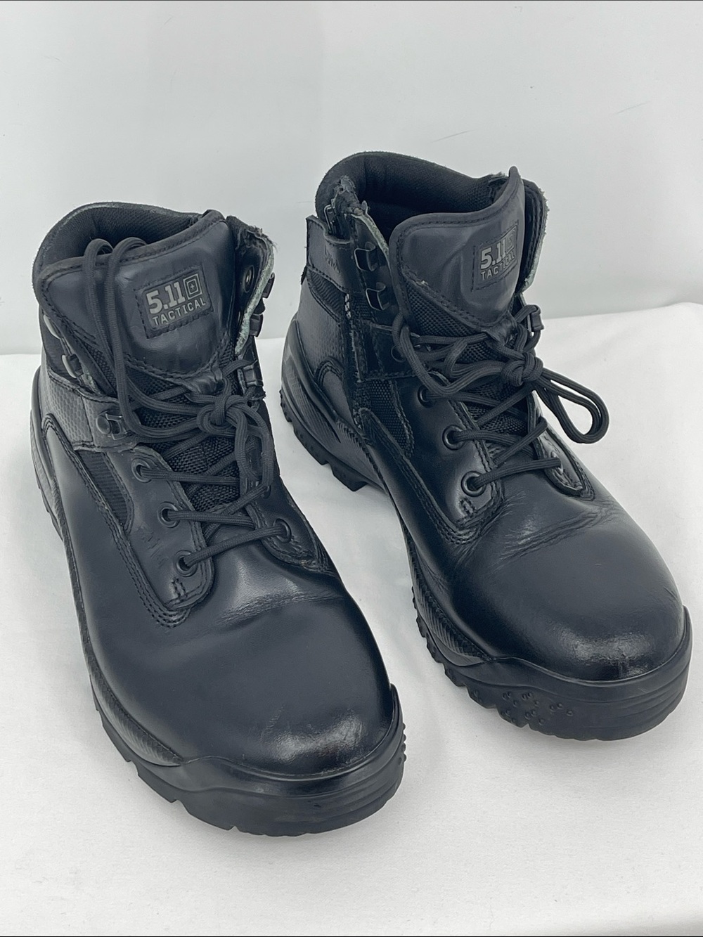 5.11 Tactical Men's Black Leather Duty Boots SIZE 10